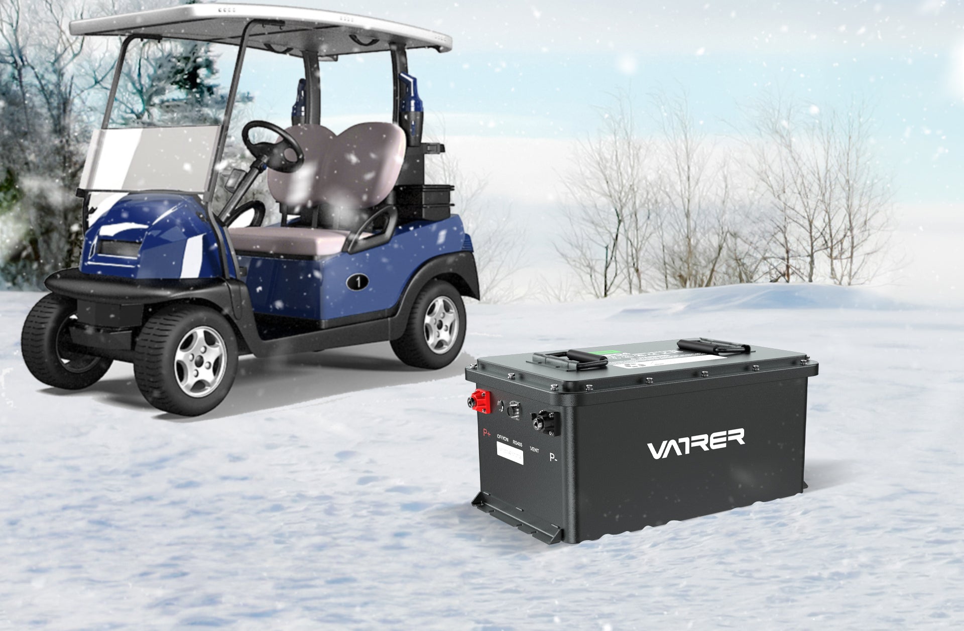 How to use the golf cart battery correctly in low Temp? 9
