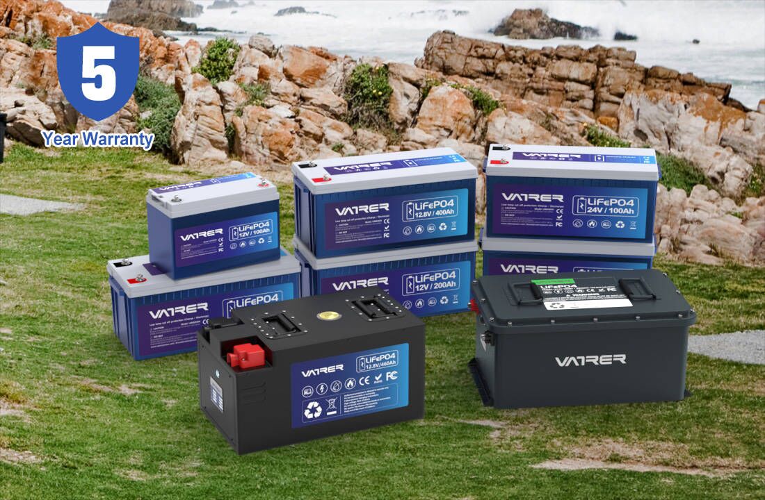 How to register the batteries for the 5-year warranty? 5