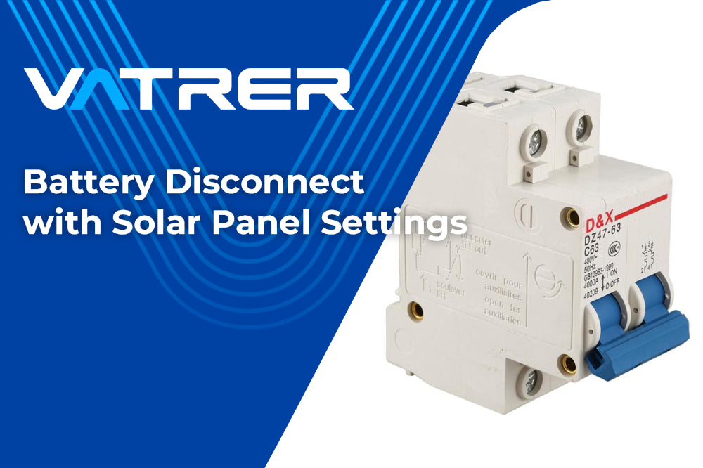 Battery Disconnect with Solar Panel Settings 4