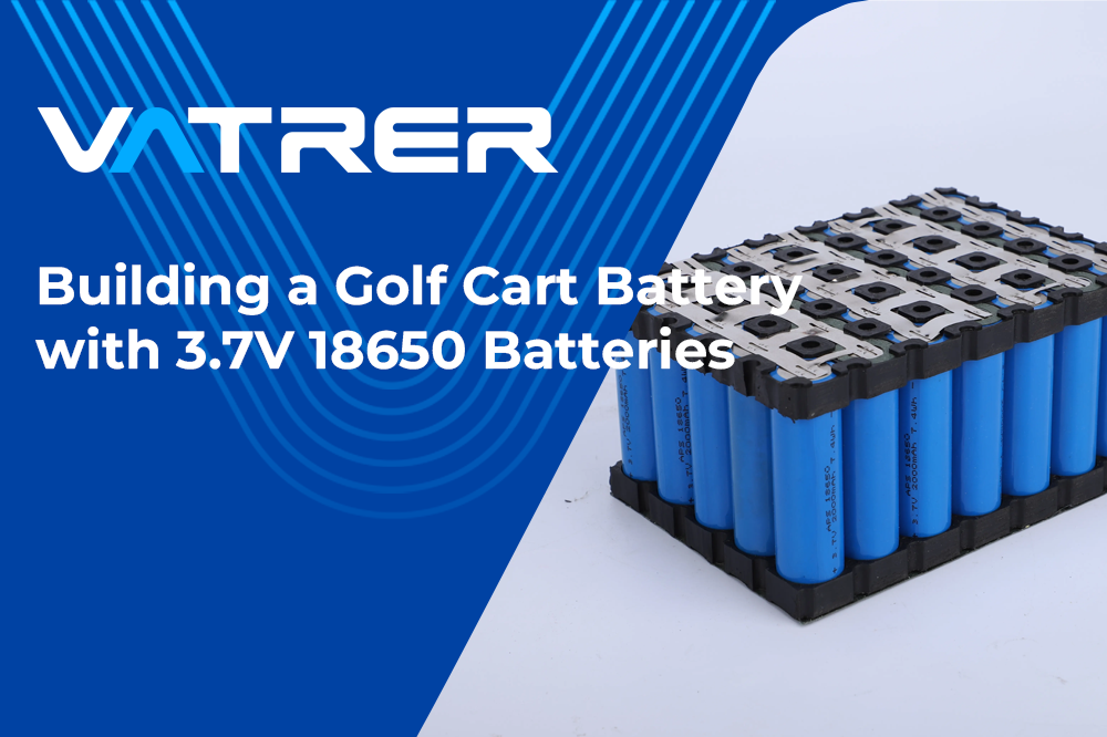 Building a Golf Cart Battery with 3.7V 18650 Batteries 4