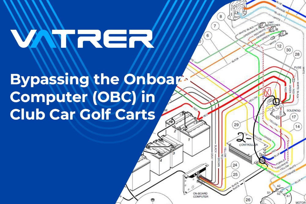 Bypassing the Onboard Computer (OBC) in Club Car Golf Carts 4