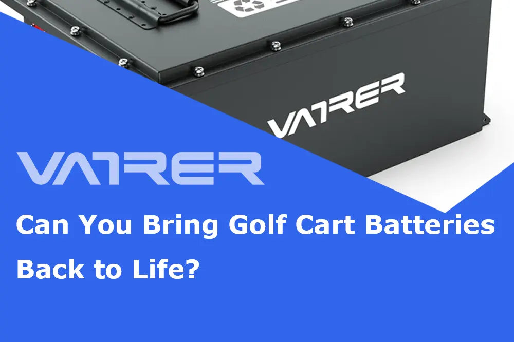 Can You Bring Golf Cart Batteries Back to Life?