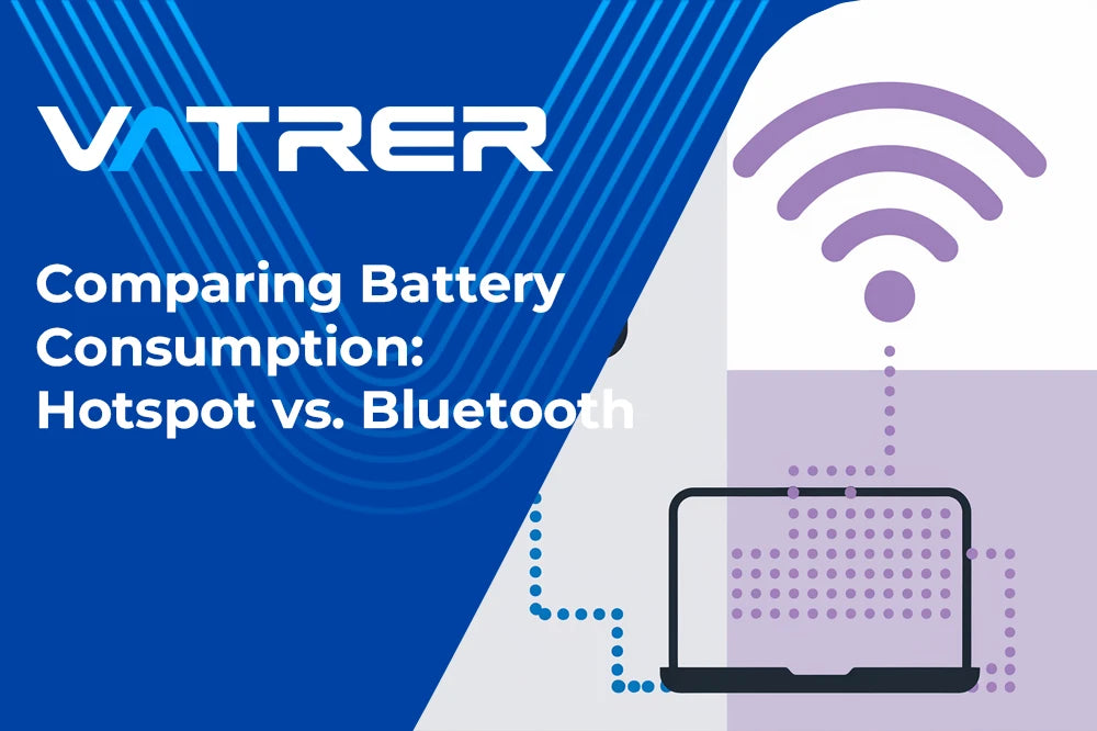 Comparing Battery Consumption: Hotspot vs. Bluetooth