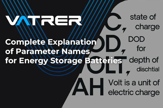 Complete Explanation of Parameter Names for Energy Storage Batteries