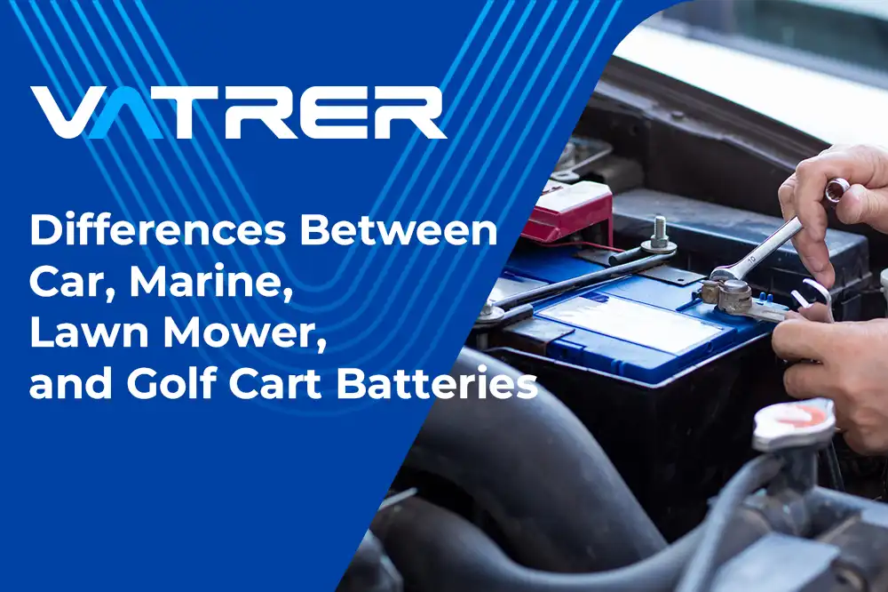 Differences Between Car, Marine, Lawn Mower, and Golf Cart Batteries 4