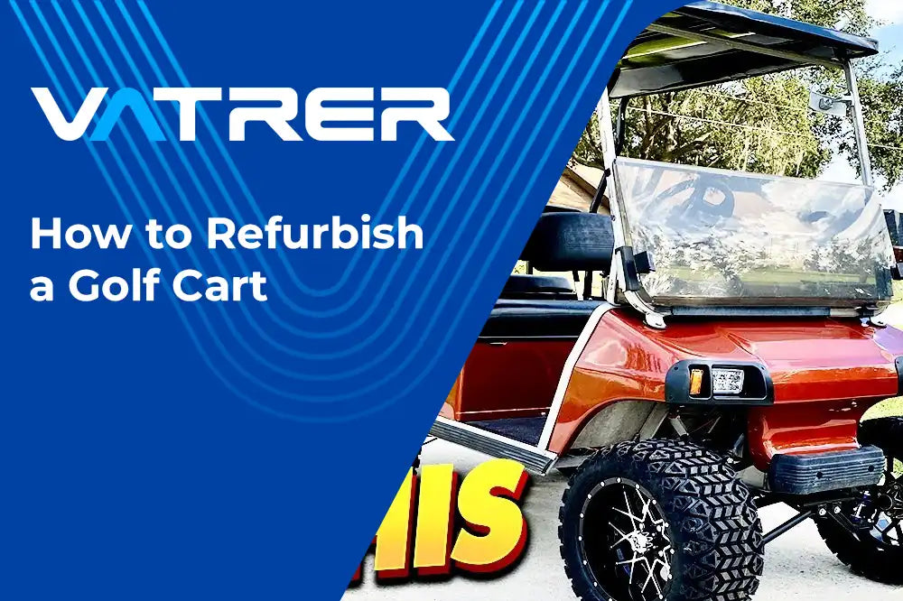 How to Refurbish a Golf Cart 4