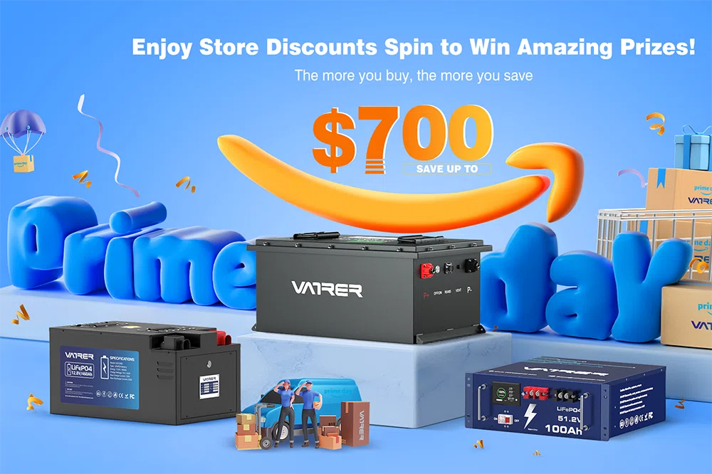Unlock Power and Savings: Vatrer Power's Prime Day 2024 Lithium Battery Sale! 4