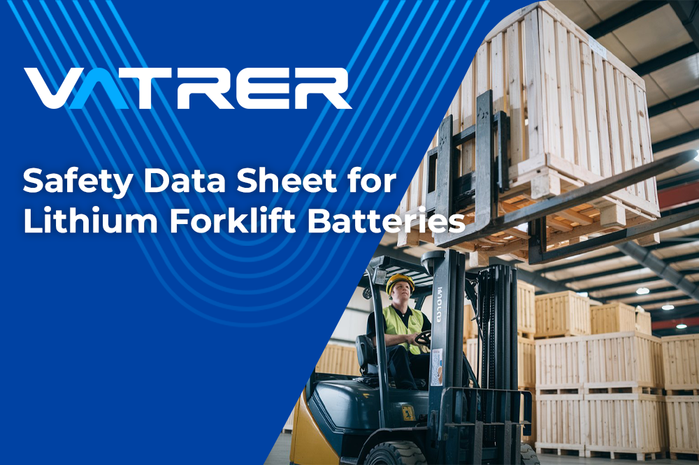 Safety Data Sheet for Lithium Forklift Batteries 4