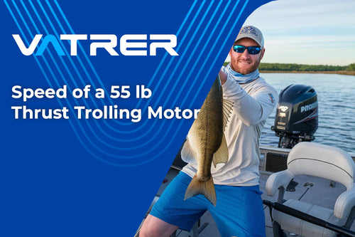 Speed of a 55 lb Thrust Trolling Motor