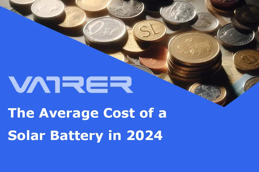 The Average Cost of a Solar Battery in 2024