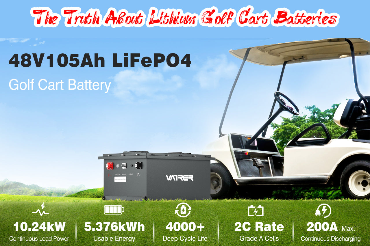 The Truth About Lithium Golf Cart Batteries