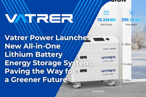 Vatrer Power Launches New All-in-One Lithium Battery Energy Storage System, Paving the Way for a Greener Future