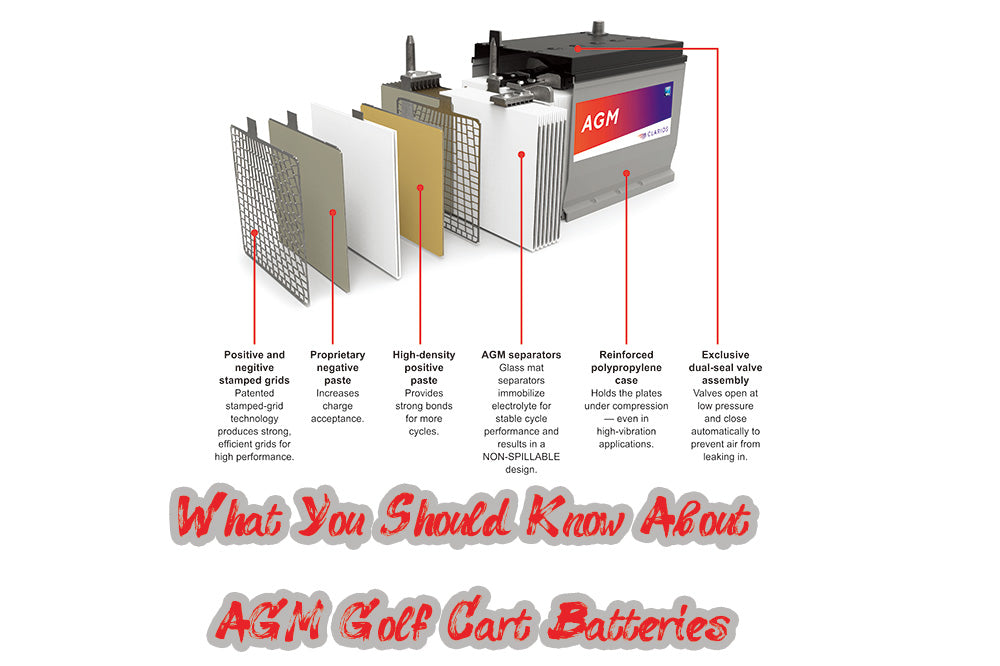 What You Should Know About AGM Golf Cart Batteries