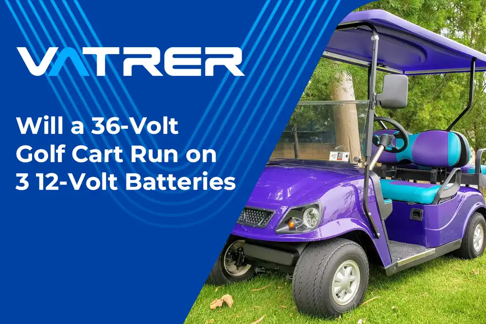 Will a 36-Volt Golf Cart Run on 3 12-Volt Batteries? 4