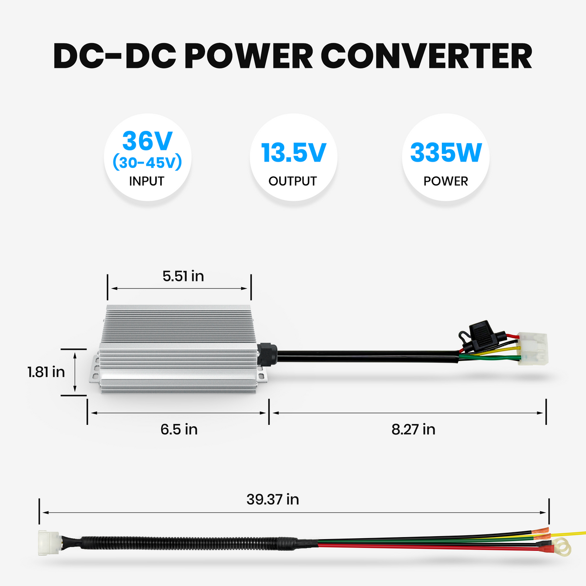 36V DC DC power converter 11