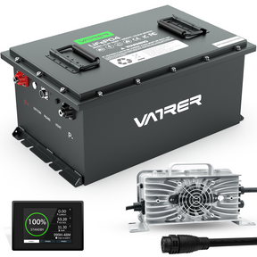 Vatrer 48V 105AH リチウム ゴルフ カート バッテリー、200A BMS、4000+ サイクル LiFePO4 バッテリー、最大 10.24kW 電力 JP  8