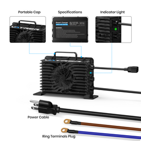 72V golf cart battery charger 8