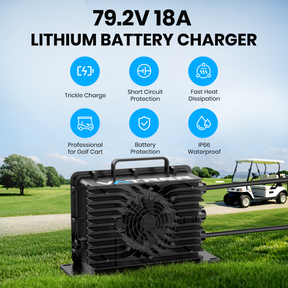 72V lithium golf cart battery charger 8