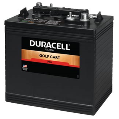 Duracell Ultra BCI Group GC2 6V 215AH Flooded Deep Cycle Golf Cart und Scrubber-Batterie