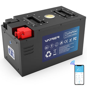 Vatler 12V 230AH 200A BMS 低温カットオフ LiFePO4 RV バッテリー Bluetooth バージョン 8