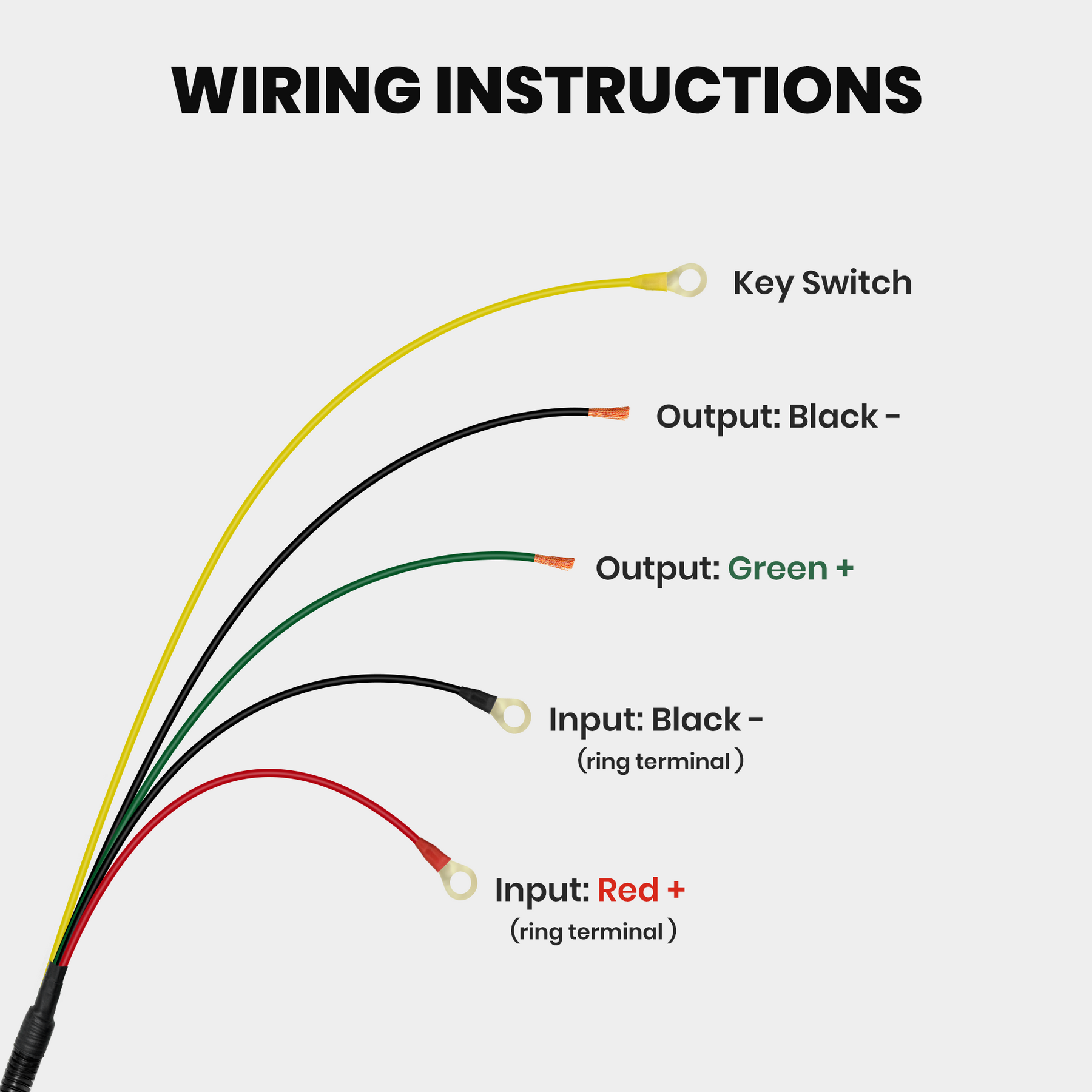 easy to wire 36V battery converter 15